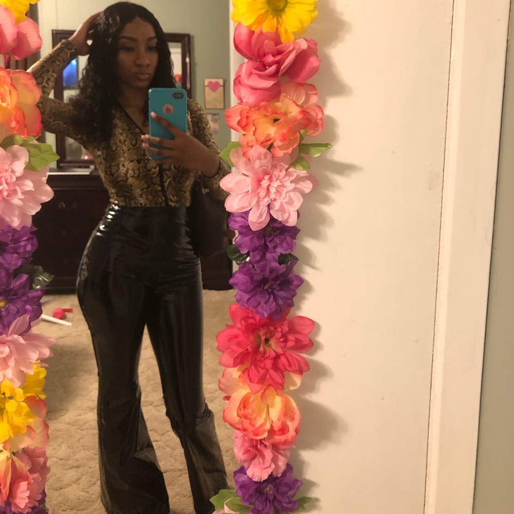 Latex Bell Bottoms